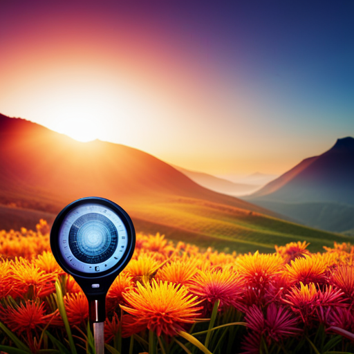 An image showcasing a calendar with vibrant colors and intricate designs